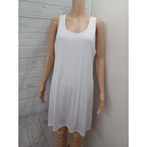 Dyce Active Golf Tennis Pick A Ball Dress White Sz L Racerback Overlay